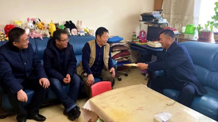 慰问送真情  关爱暖人心<br/>——乐动·官方端网站在线开展春节慰问活动