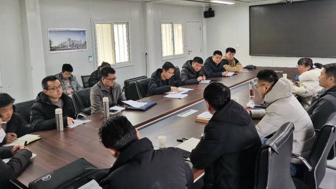 乐动·官方端网站在线工程检测中心项目建设管理办公室召开复工工作会议