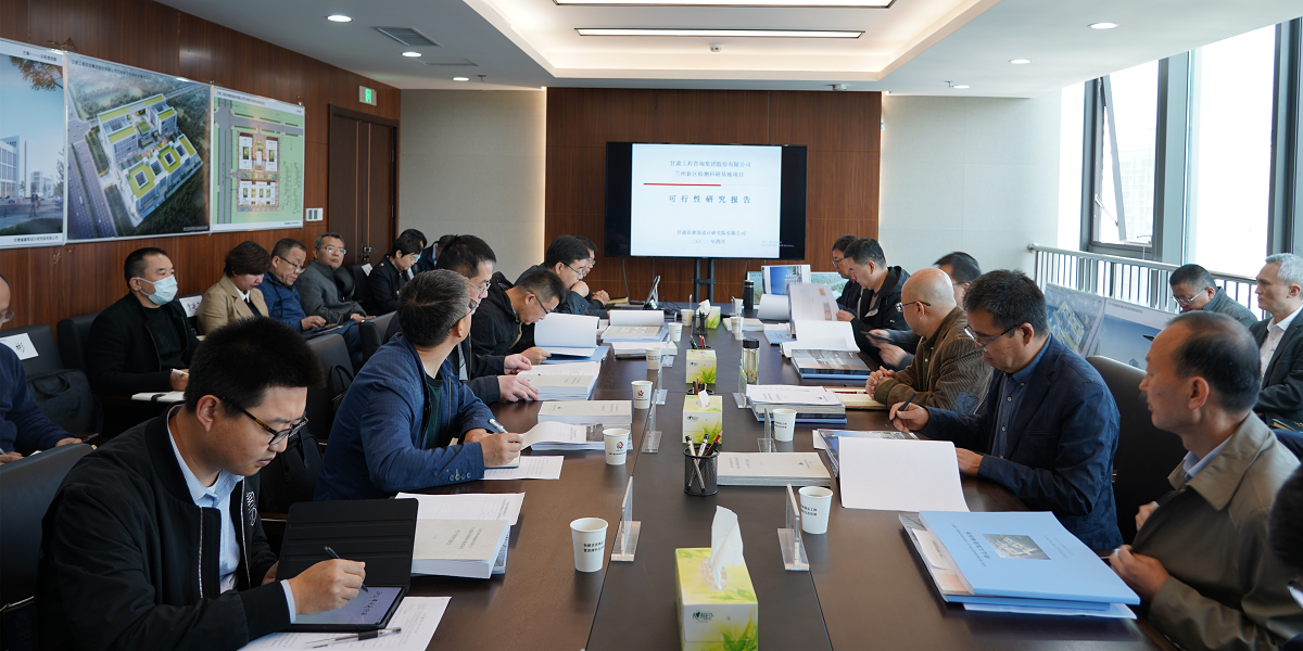 乐动·官方端网站在线召开“兰州新区检测科研基地项目” 可行性研究报告暨建筑设计方案专家评审会